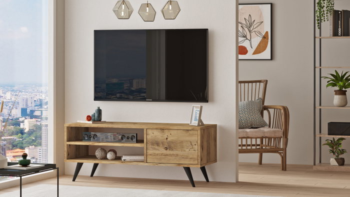 Hanah Home Soporte para TV Cd1-A Pino Atlántico Hanah Home Soporte para TV Cd1-A Pino Atlántico